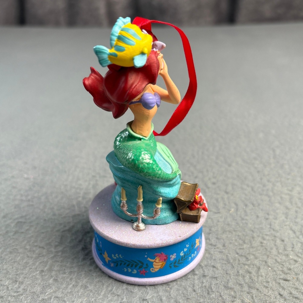 Disney Store Ariel Singing Sketchbook Ornament Little Mermaid Living Magic 2019 - Picture 7 of 10